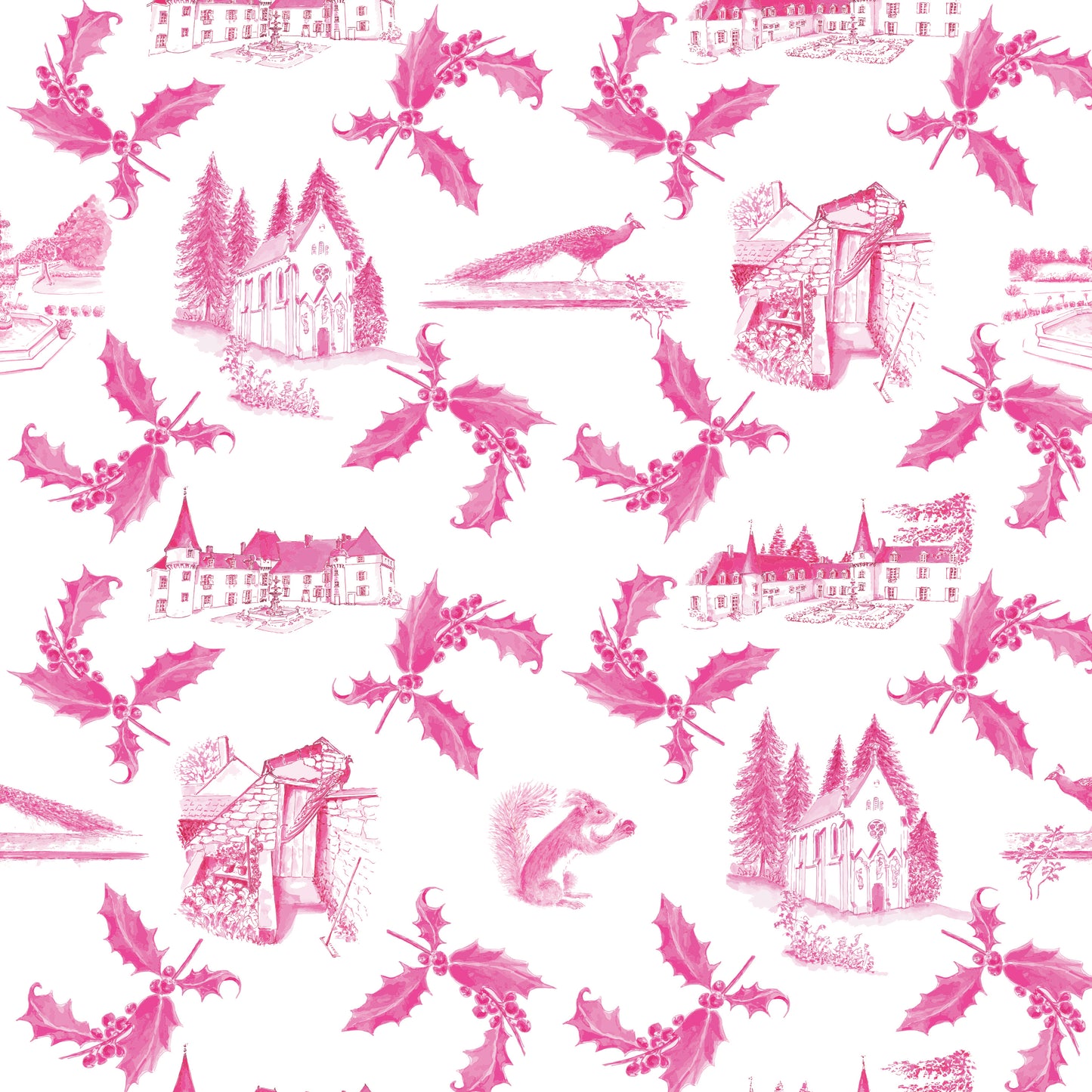 Lalande Christmas Toile