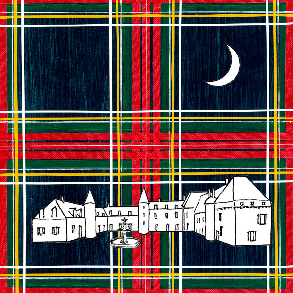 The Woodland Watch Tartan Wrapping Paper Design – Chateau de Lalande