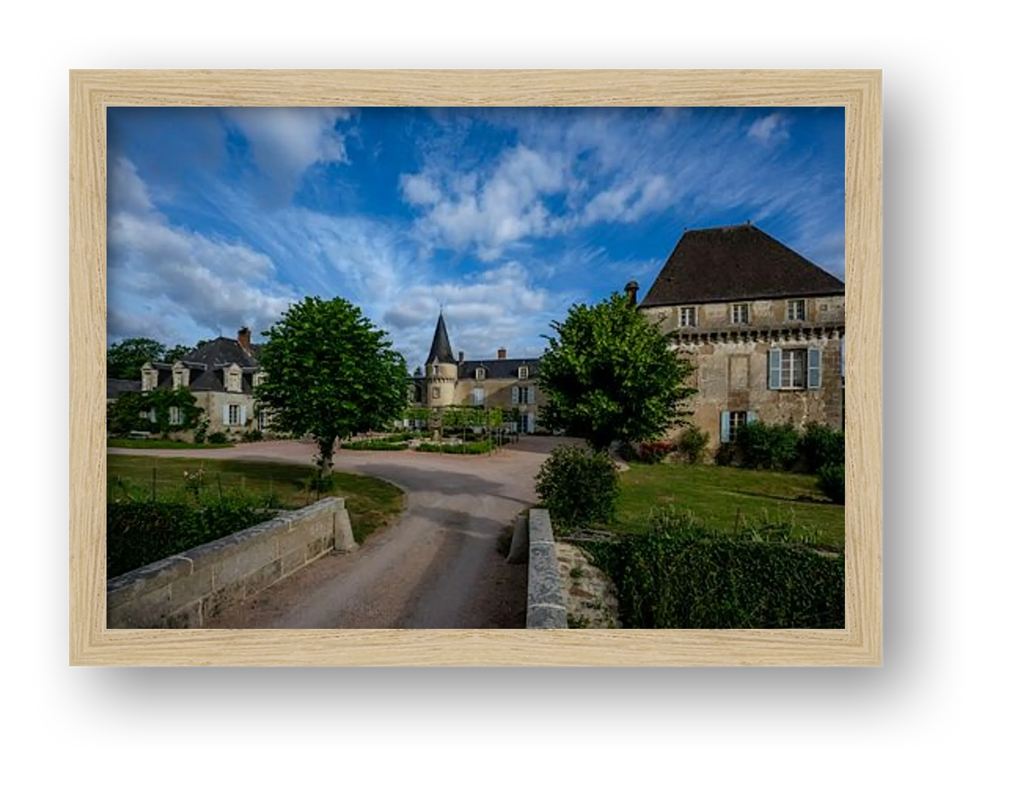 Chateau de Lalande — framed