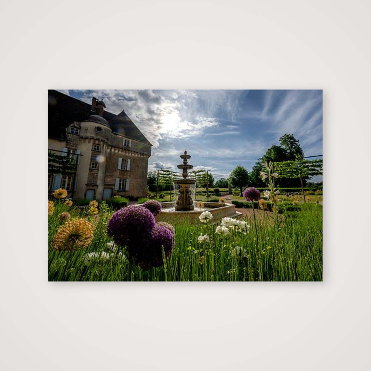 Lalande fountain — 100×70cm, 39×28" Print only