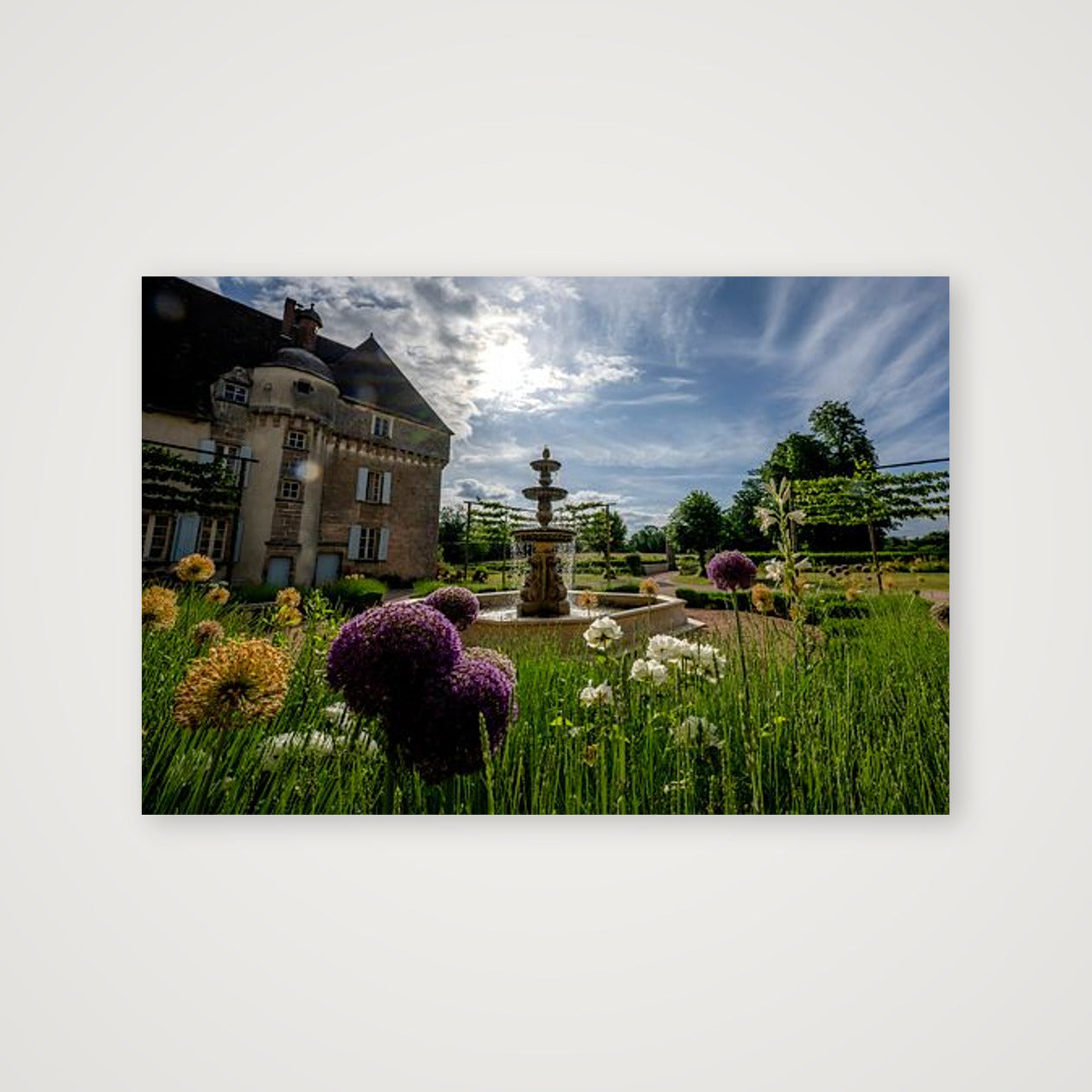 Lalande fountain — 60×40cm, 24×16" Print only