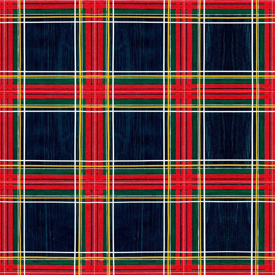 The Lalande Tartan Wrapping Paper Design